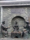 AsiaÃ¯Â¼ÅChinaÃ¯Â¼Åguilin , the three Statue of teaing Qing officials in the park